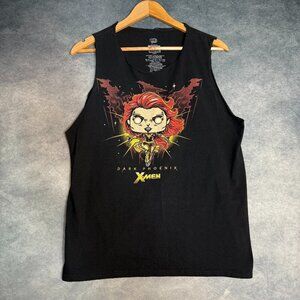 Marvel T-shirt Womens Size Medium Dark Phoenix X-Men Super Hero Black